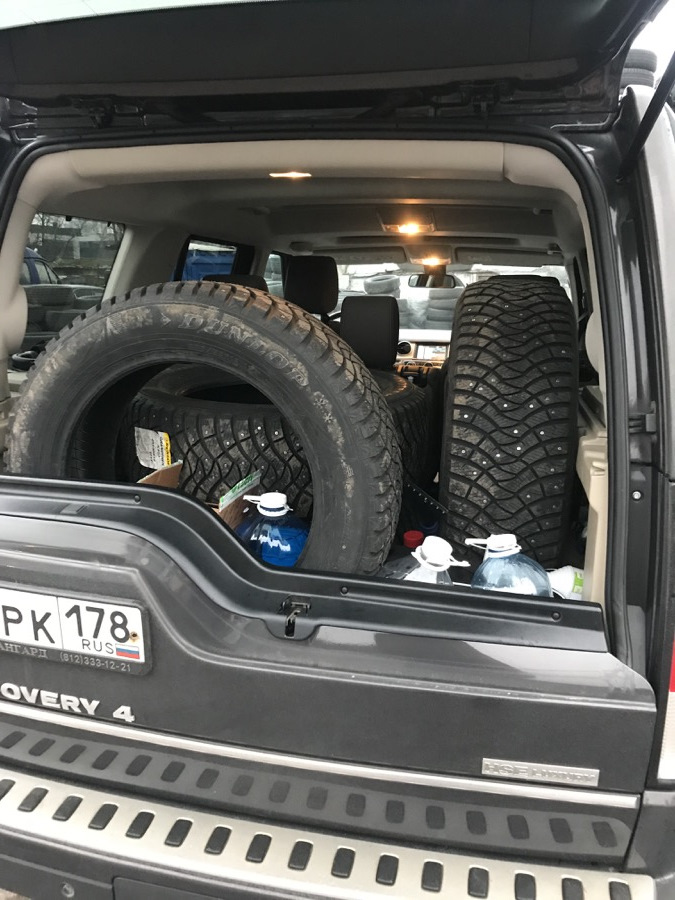 Отличный багажник! — Land Rover Discovery IV