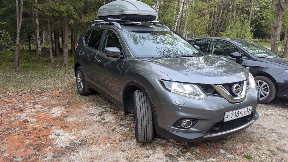 После мойки — Nissan X-Trail III (t32)