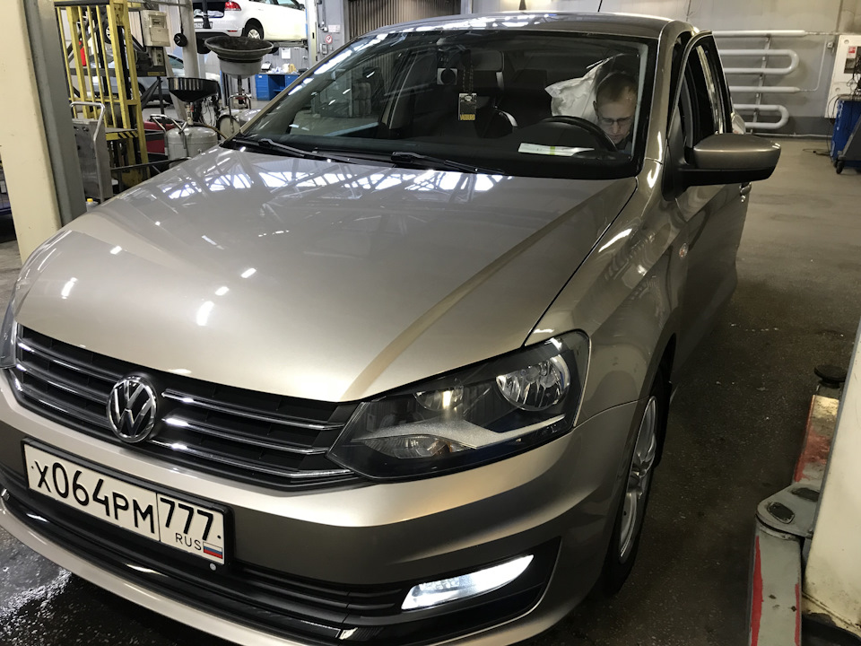 подключаем диагностическое оборудование — Volkswagen Polo Sedan