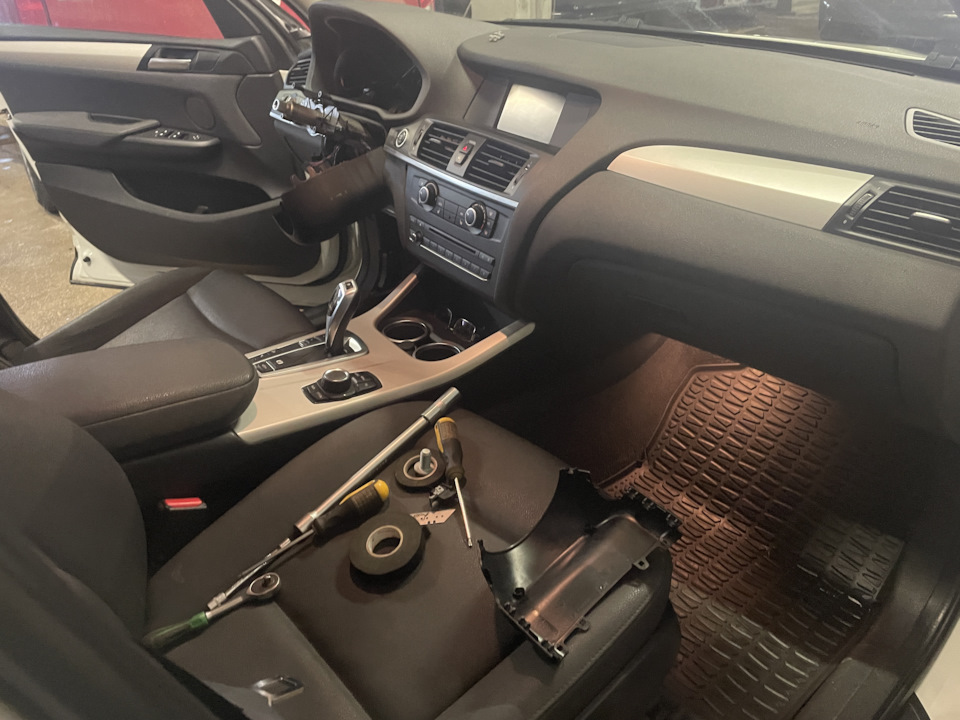 Барс в процессе дооснащения 2 — BMW X3 (F25)