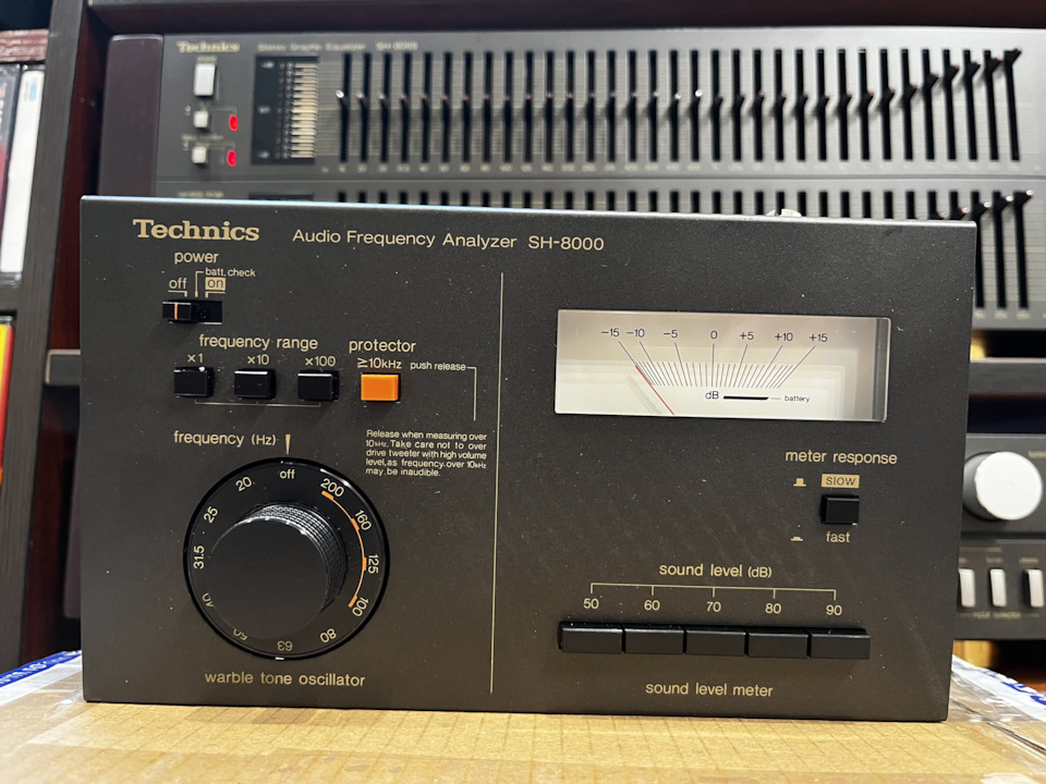 Аудио-частотный анализатор Technics SH-8000. — Сообщество «Клуб