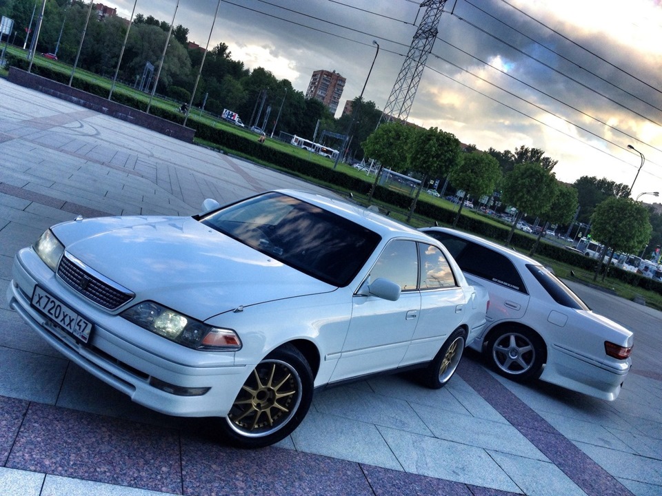 Только поставил новые колеса) — Toyota Mark II (100)