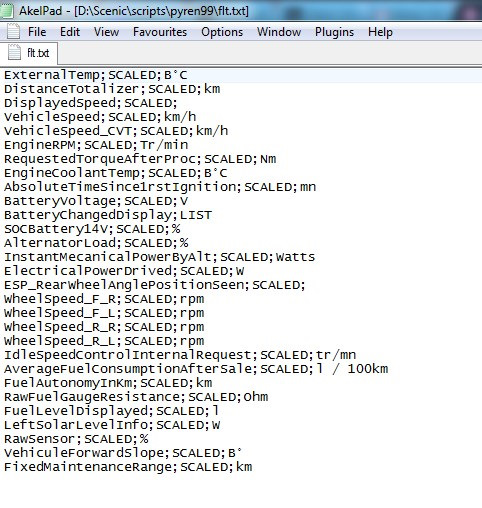 flt.txt — Renault Grand Scenic III