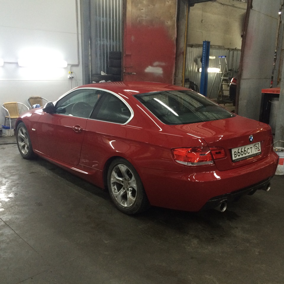 Фото в бортжурнале BMW 3 series Coupe (E92)