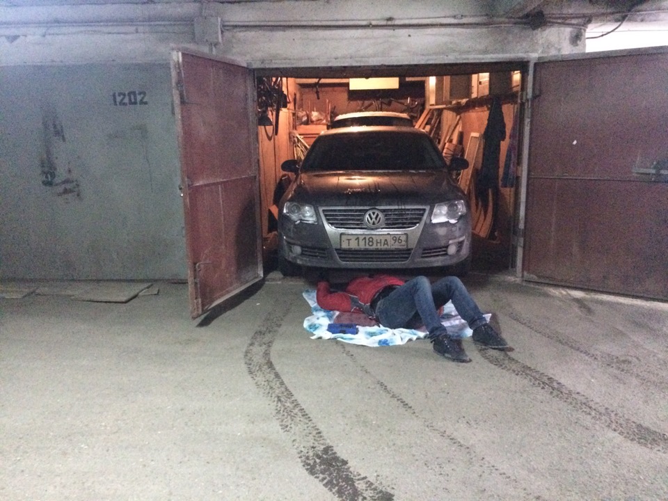 без ямы тяжеловато — Volkswagen Passat B6