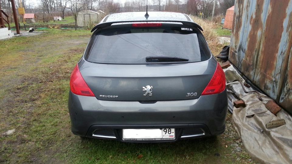 Photo from the logbook Peugeot 308 (1G)