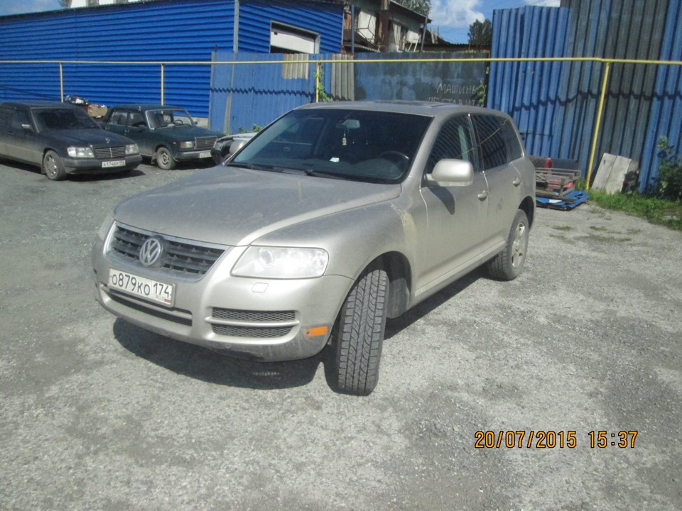 Фото в бортжурнале Volkswagen Touareg (1G)