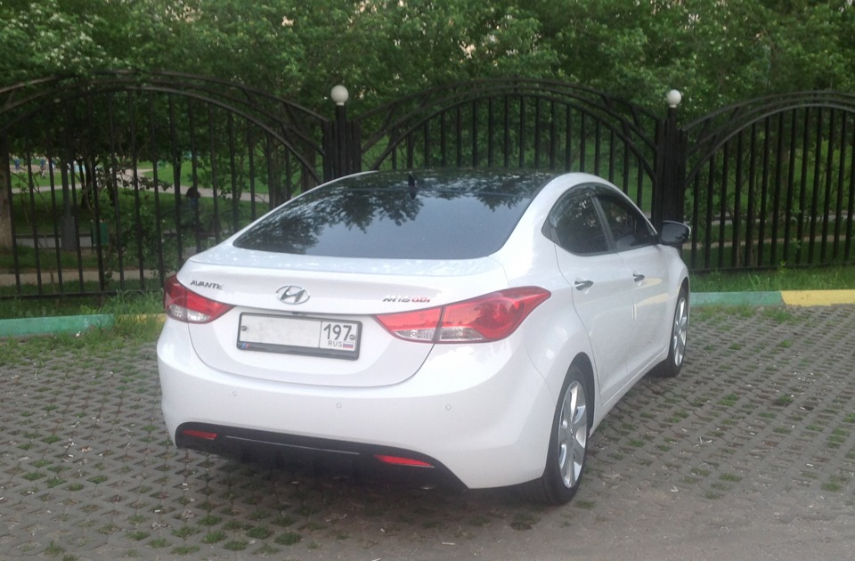 Фото в бортжурнале Hyundai Avante (5G)