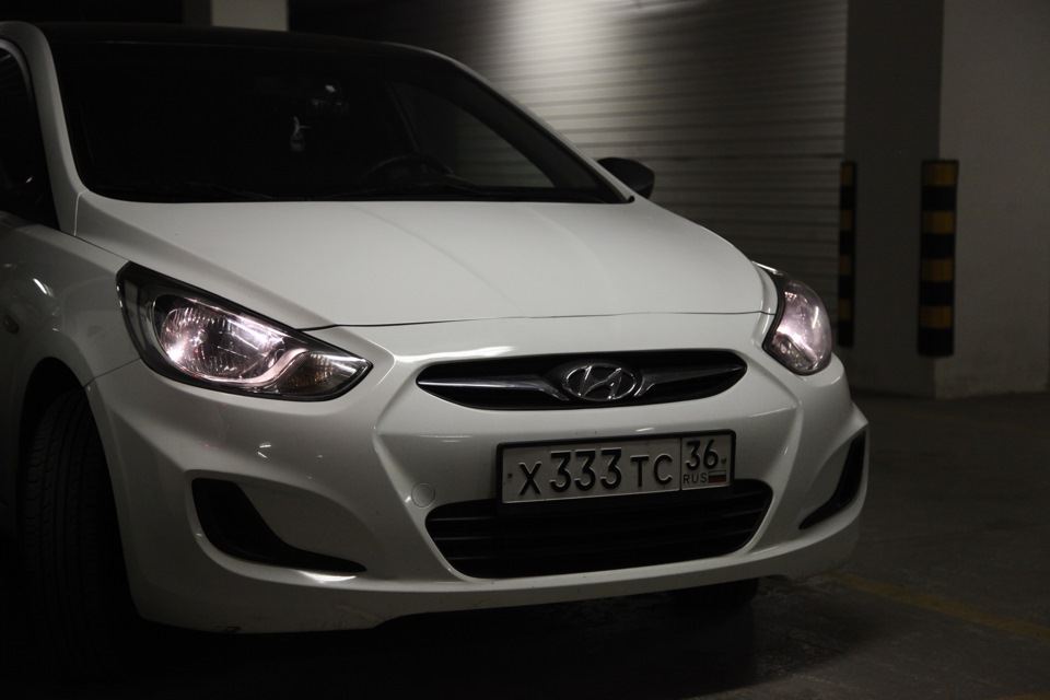 Фото в бортжурнале Hyundai Solaris Hatchback