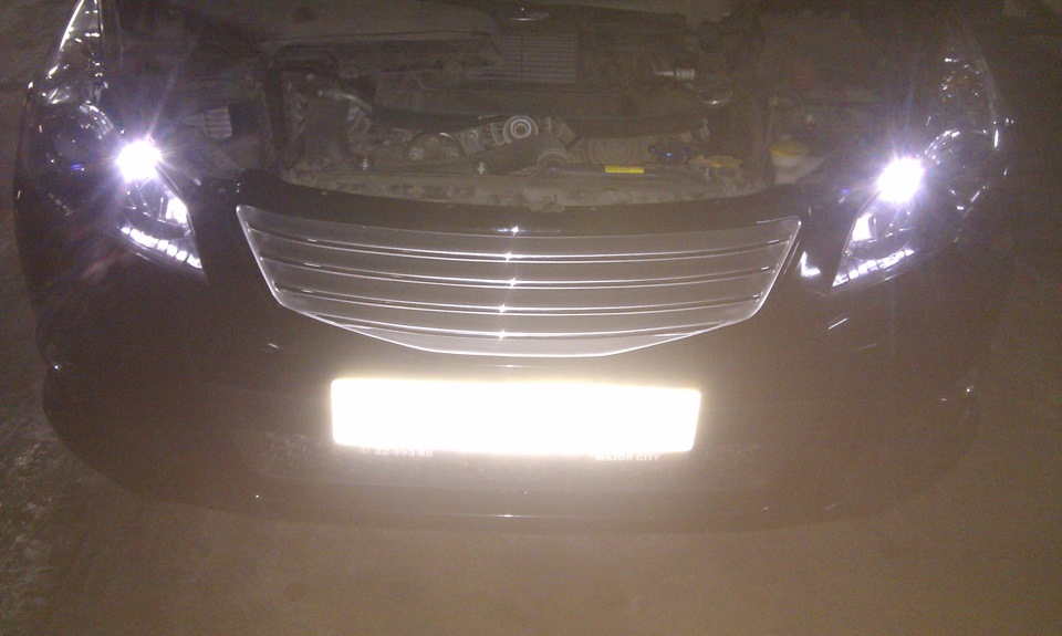 После установки — Subaru Legacy (BM/BR)