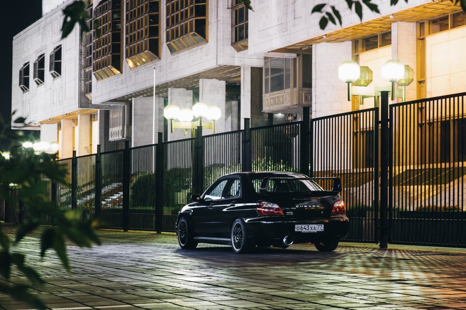 смотровая у РАН — Subaru Impreza WRX (GD/GG)