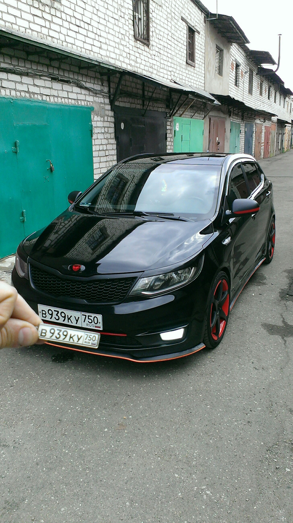 Номерочки номера) — KIA Rio 5-door (3G)