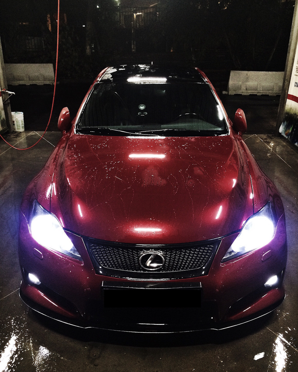 Люблю мыть машину сам на мойках самообслуживания — Lexus IS-F
