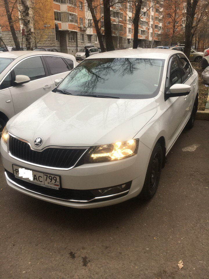 Фото в бортжурнале Skoda Rapid (1G)