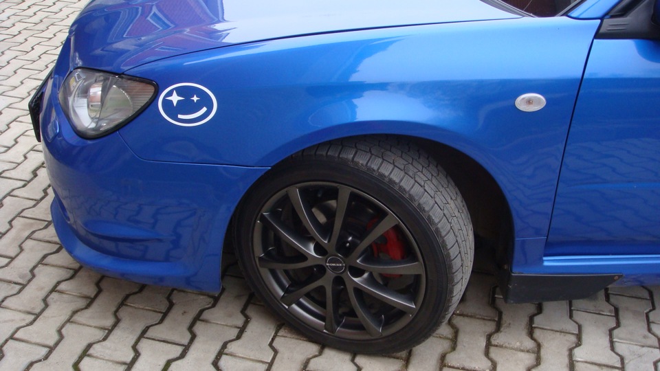 Subaru Impreza blue mica FOX 2RRRRR...
