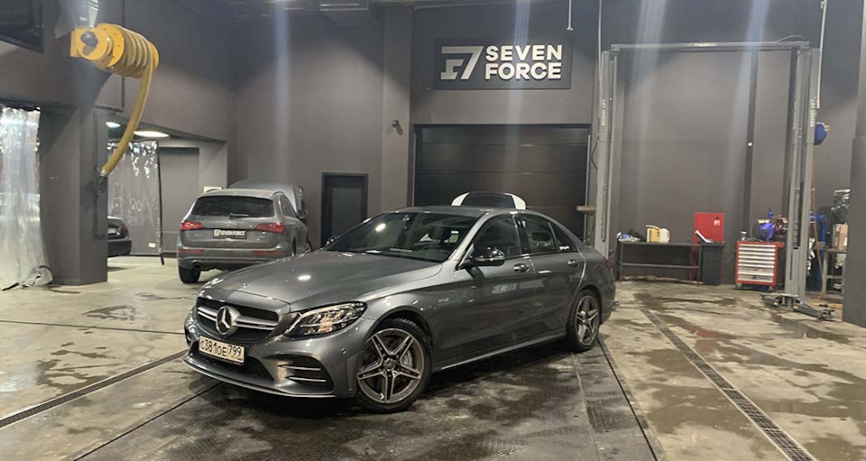 Фото в бортжурнале Mercedes-Benz C 43 AMG (W205)