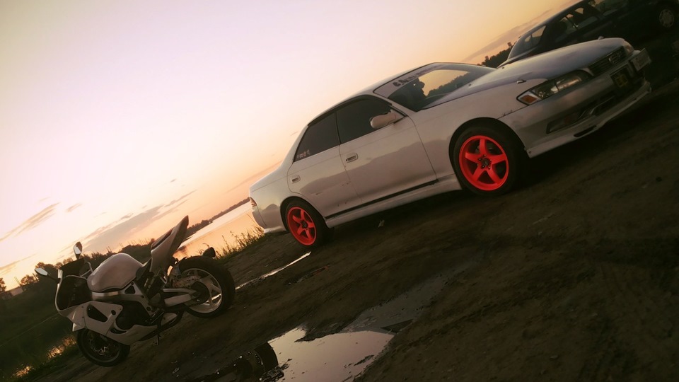 Toyota Mark II JDM White Samurai