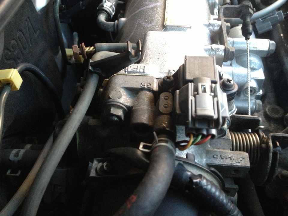В стоке патрубок входит в дроссель до заслонки — Honda Prelude (BB5/BB6/BB7/BB8/BB9)