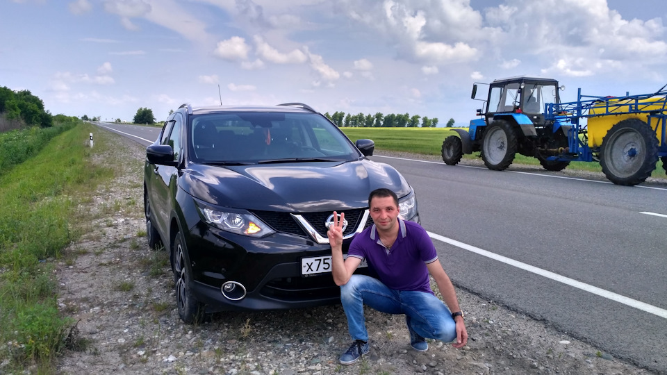 Nissan Qashqai 2.0 Черная тень