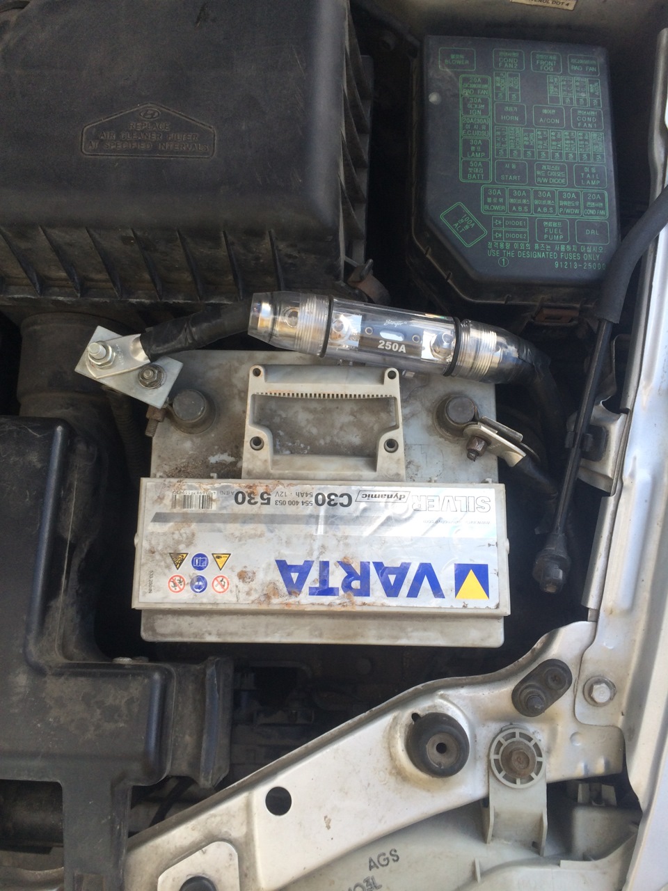 Фото в бортжурнале Hyundai Accent (2G)