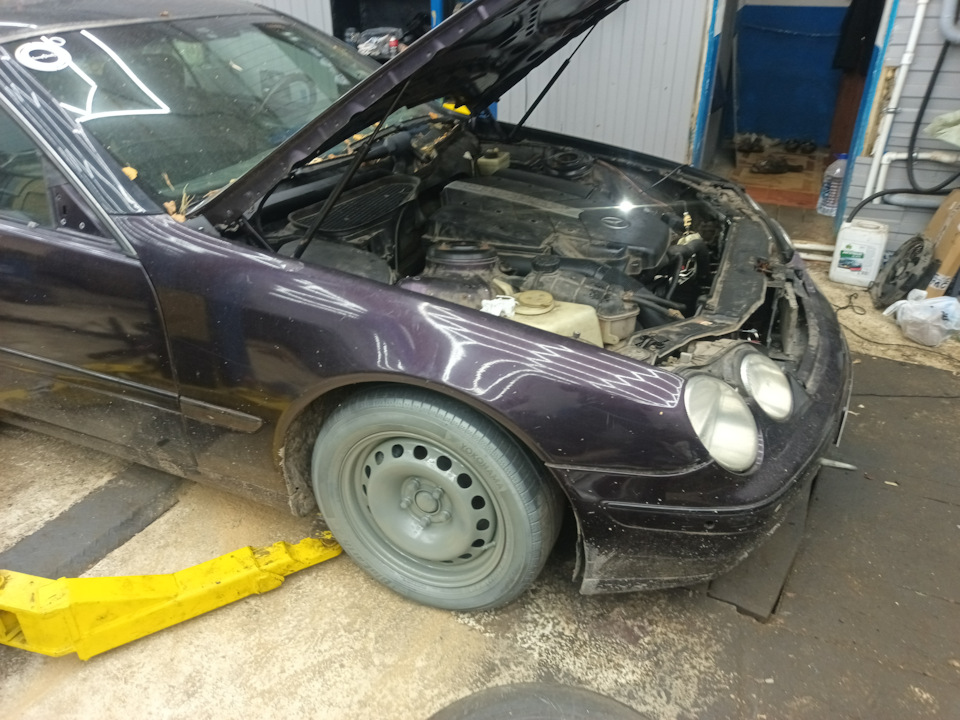 Каноничные 16ые болотные штампы — Mercedes-Benz CL (W215)