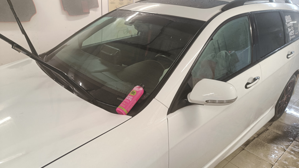 Смыв всю пену, решил испытать давно купленный быстрый кварц от Foam Heroes — Honda Accord (7G)