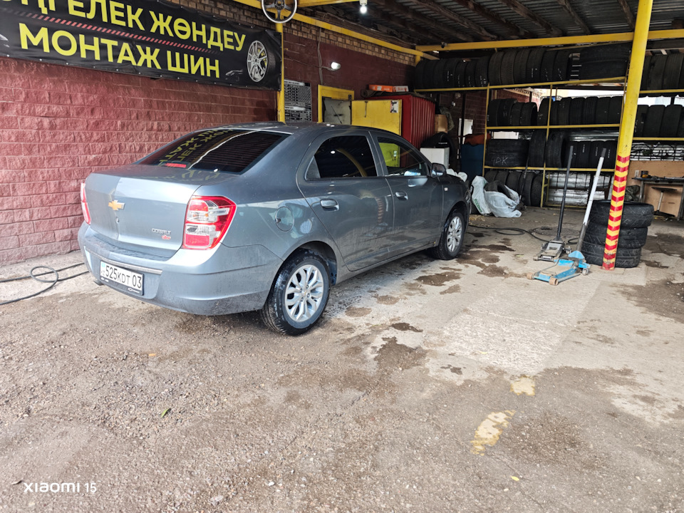 Последняя фотка на память на стоковых колесиках для истории. — Chevrolet Cobalt (2G)