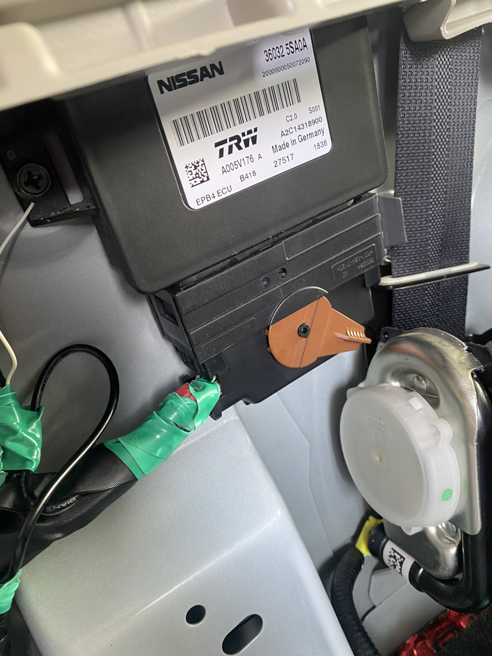 Фото в бортжурнале Nissan Leaf (2G)