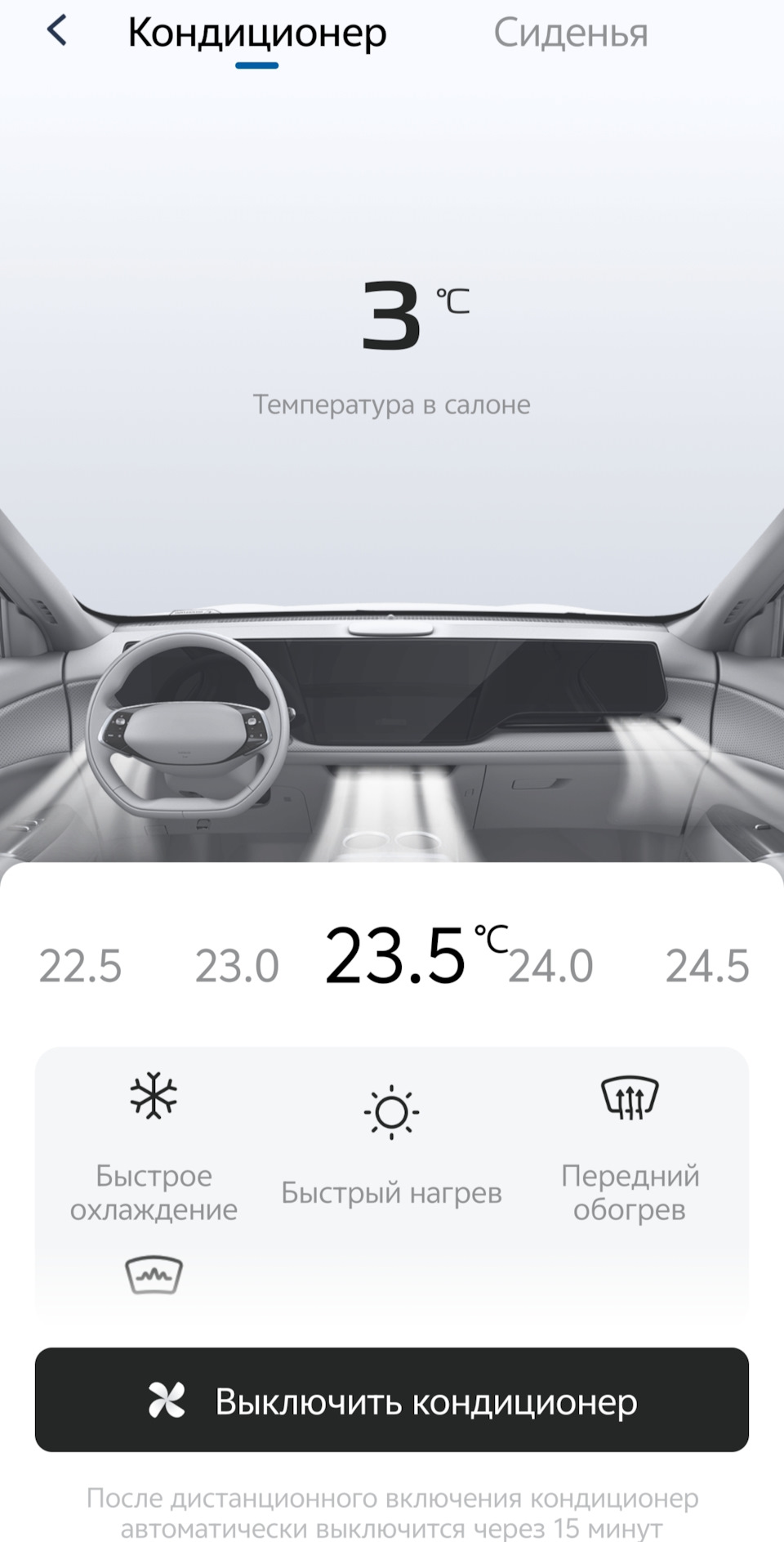 Холодно — Changan CS75 Plus (4G)