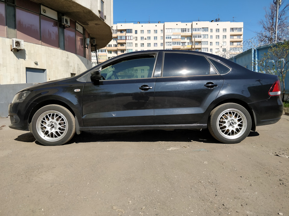 Общий вид до — Volkswagen Polo Sedan