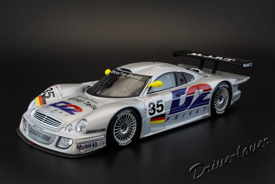 1/18 Mercedes-Benz CLK LM Le Mans 1998 Autoart 89831 — Сообщество