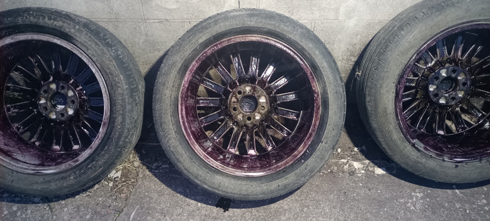 мойка дисков до замены — Volvo S80 (2G)