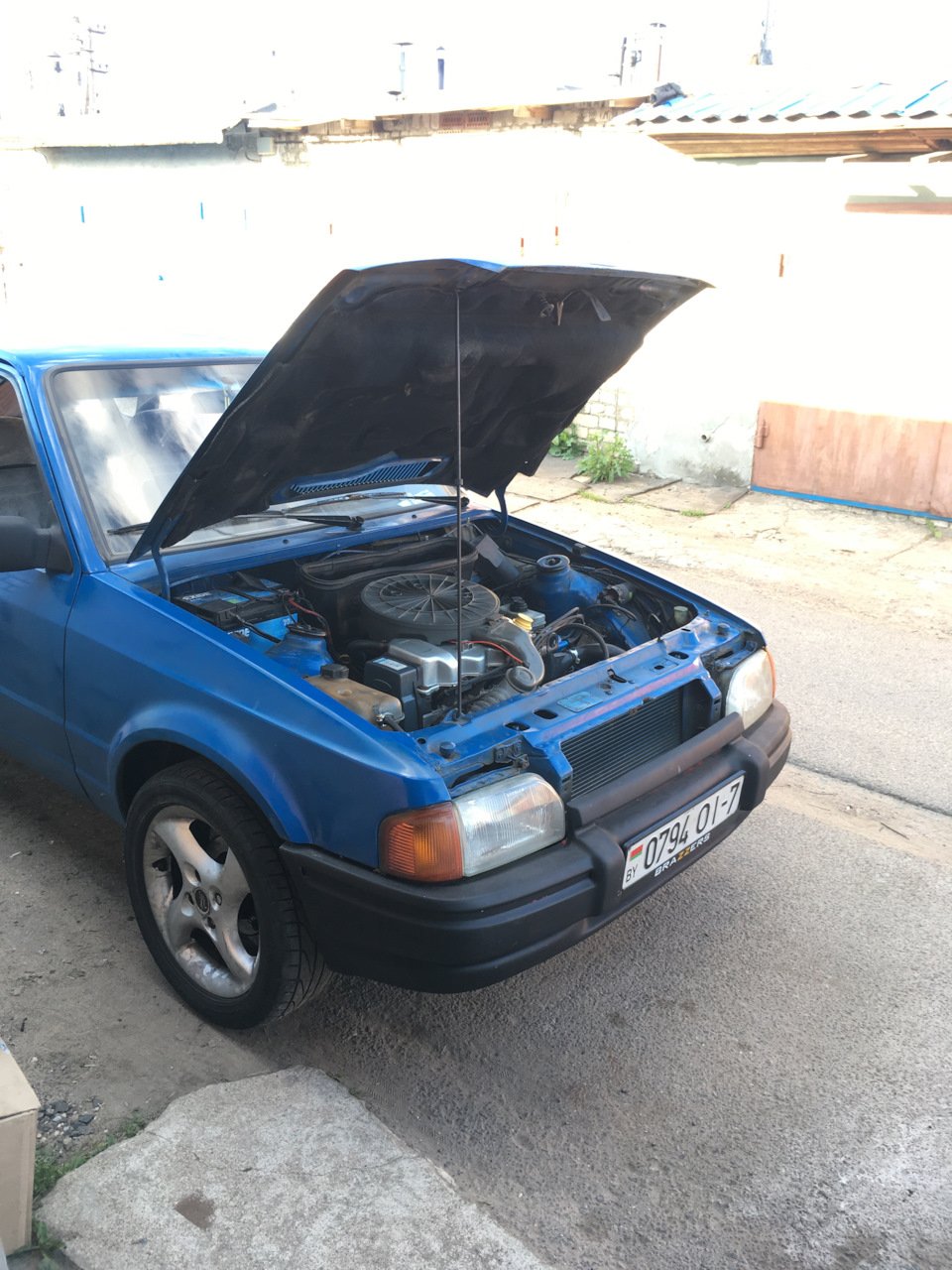 Финальный результат — Ford Escort Mk4