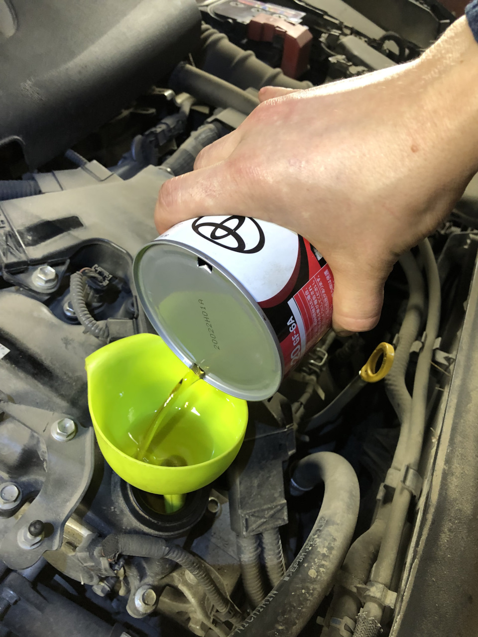 Photo from the logbook Toyota Camry (XV70)