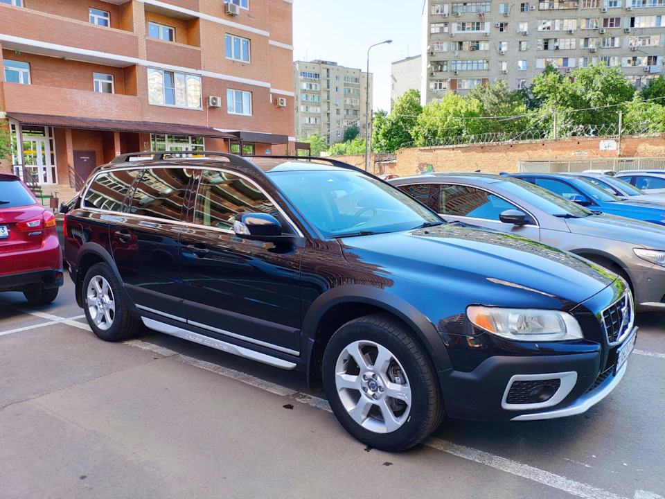 Сразу после мойки — Volvo XC70 III