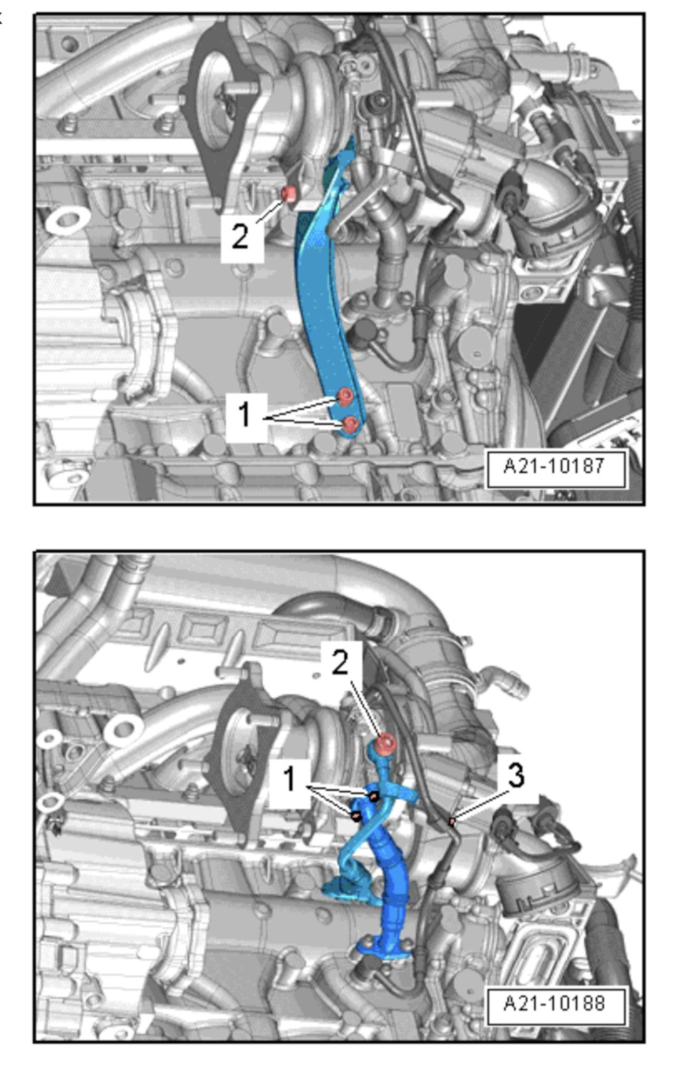 Болт под номером 2 — Skoda Octavia A5 Mk2