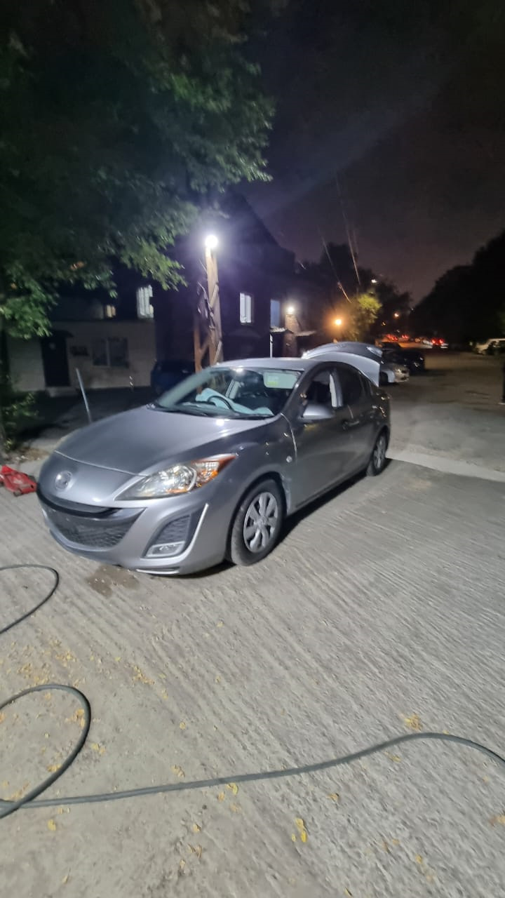 Переобуваемся на зиму, хоть и во владивостоке +25 — Mazda Axela (2G)