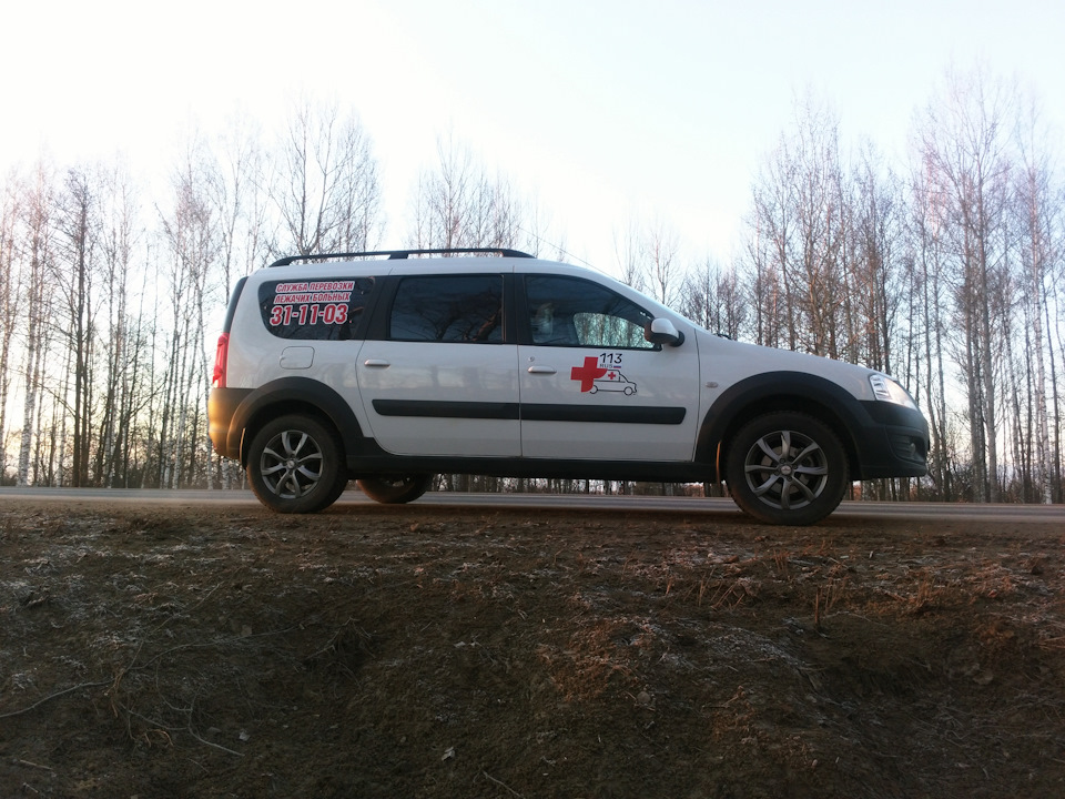 Фото в бортжурнале Lada Largus Cross