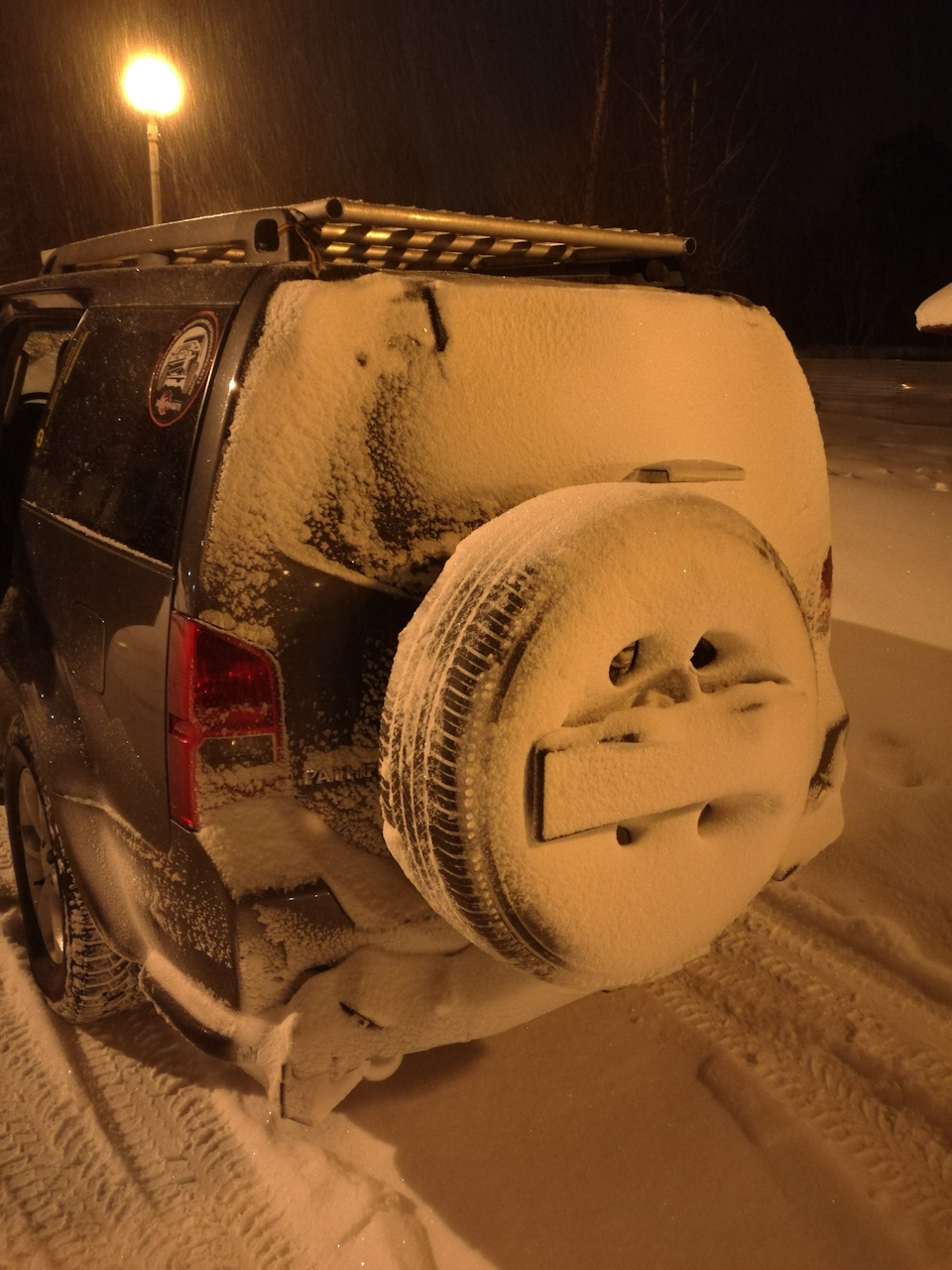 Снова багажник — Nissan Pathfinder (3G)