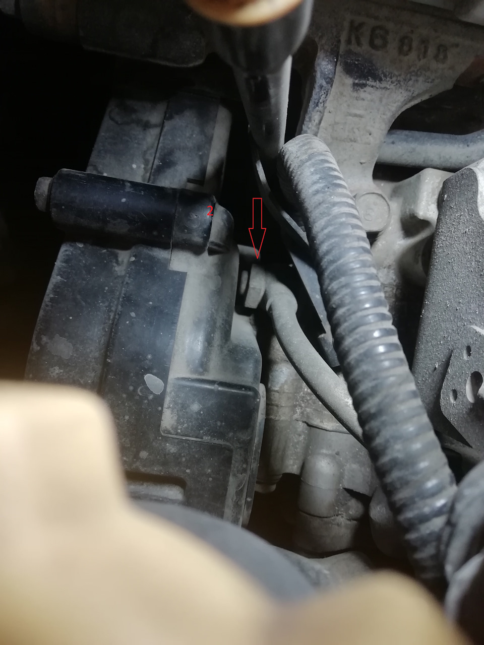 Второй болт — Subaru Legacy (BM/BR)