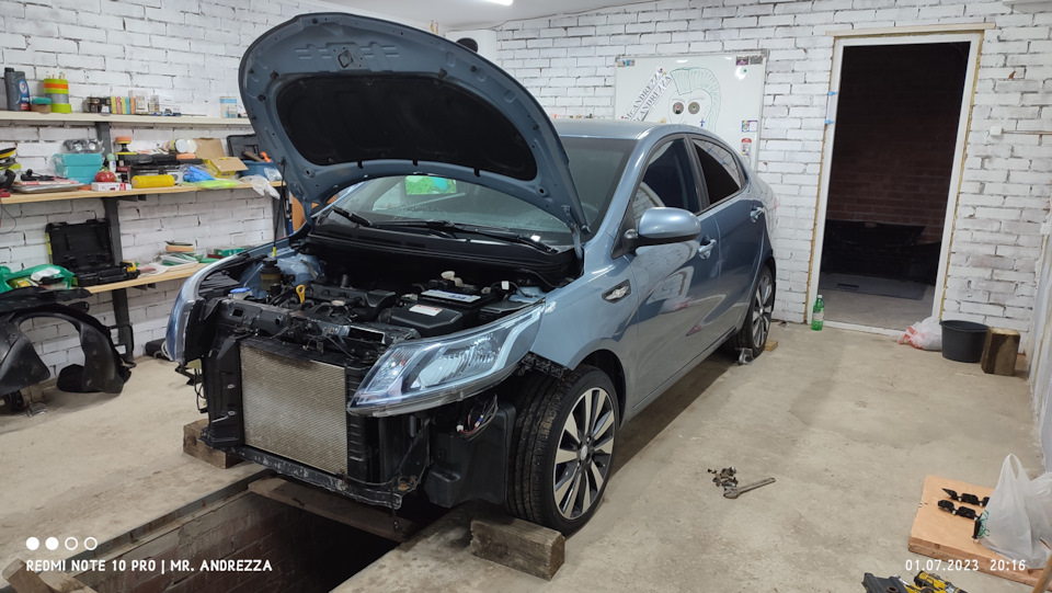 приступаю к сборке — KIA Rio (3G)