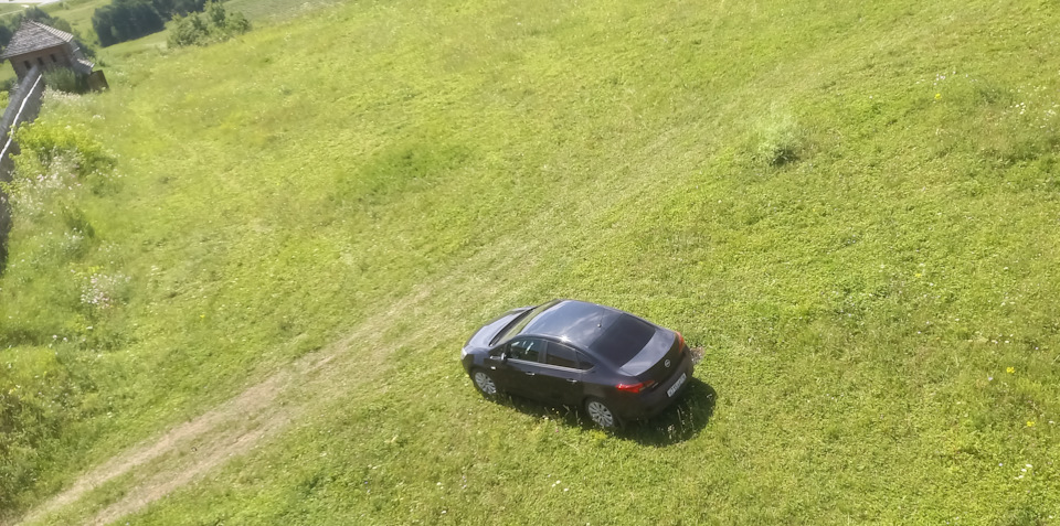Вид сверху. — Opel Astra J