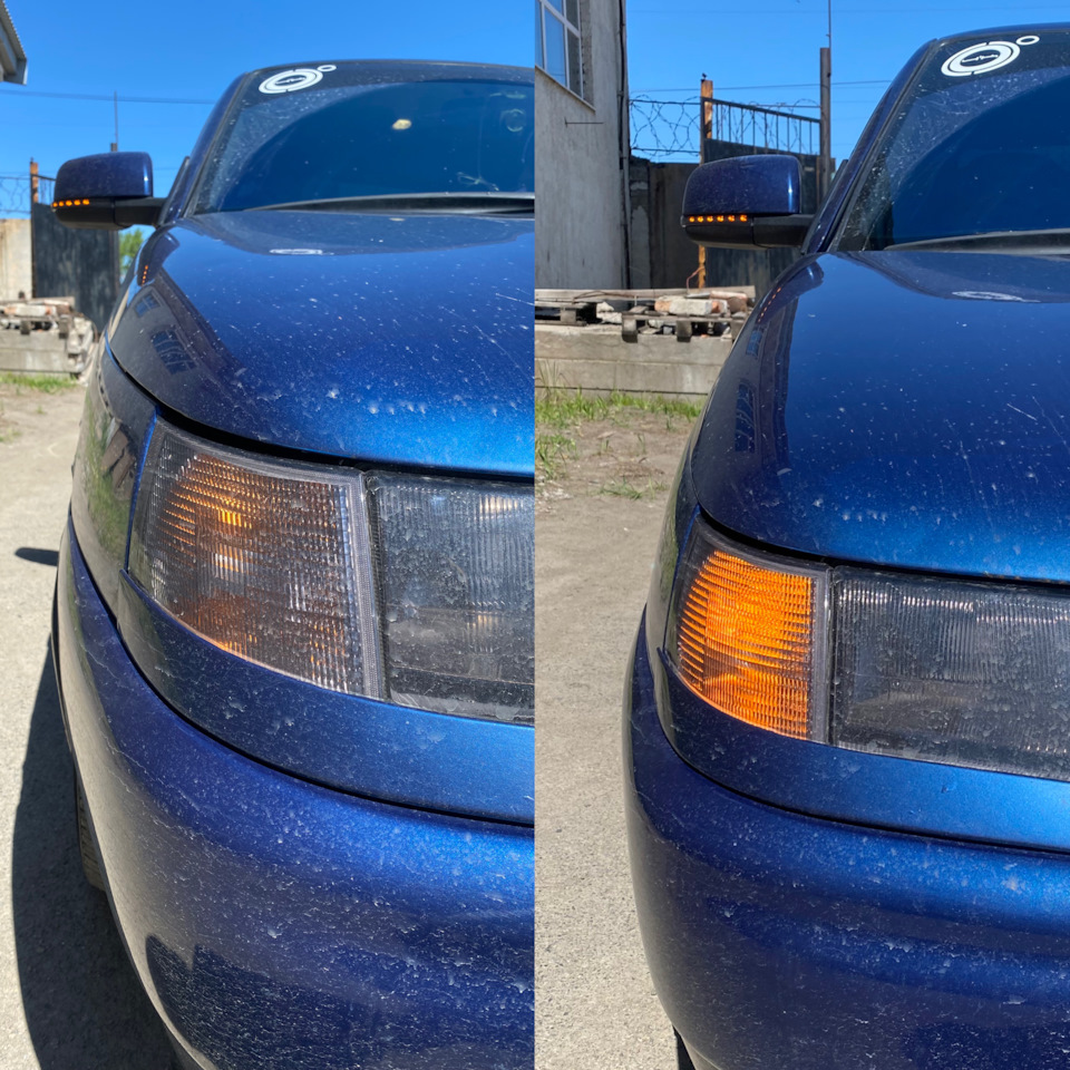 До/после — Lada 21124
