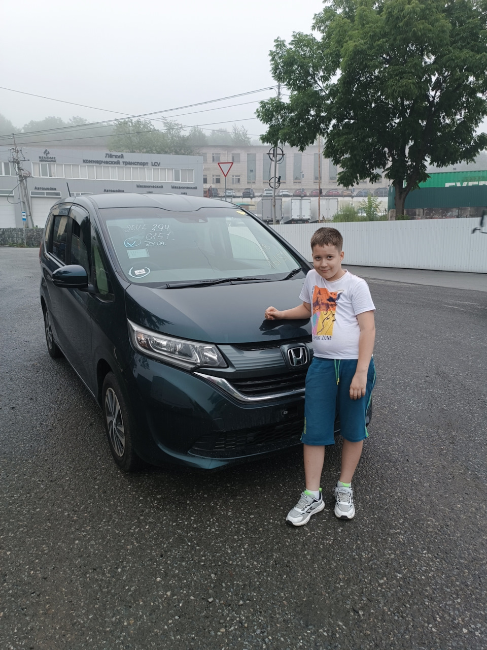Первое знакомство и штурман в кадре :) — Honda Freed+