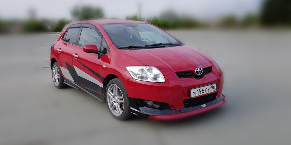 Photo from the logbook Toyota Auris (1G)