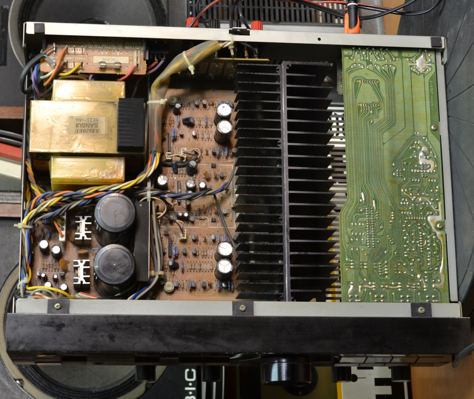 SANSUI Alpha и Alpha-i (X-Balanced 2nd gen.) 1986-90: AU-a507 AU