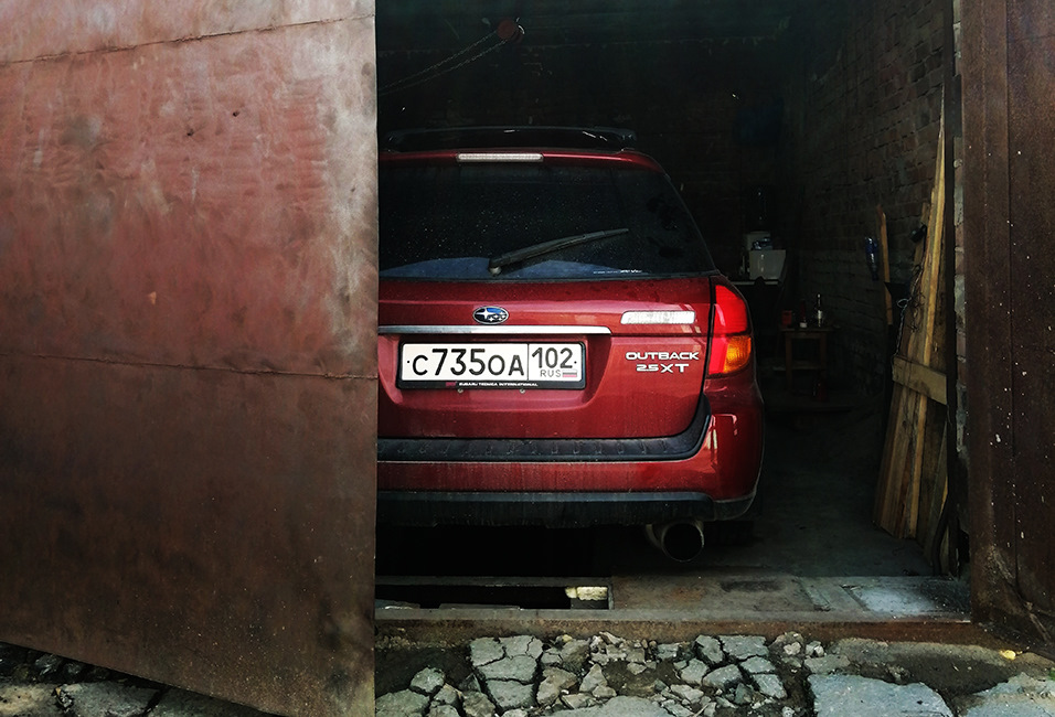 Фото в бортжурнале Subaru Outback (BP)