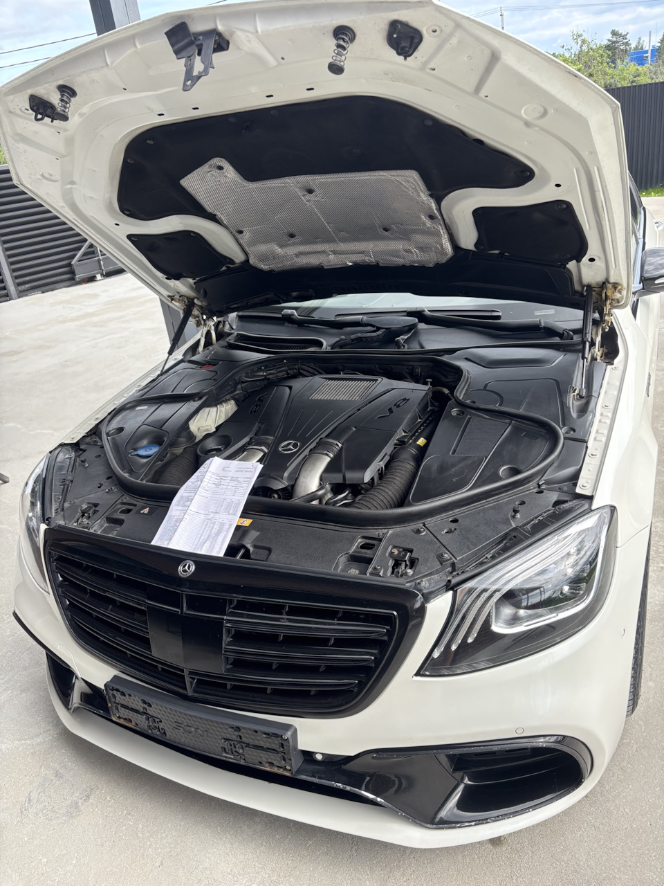 Фото в бортжурнале Mercedes-Benz S-Class (W222)