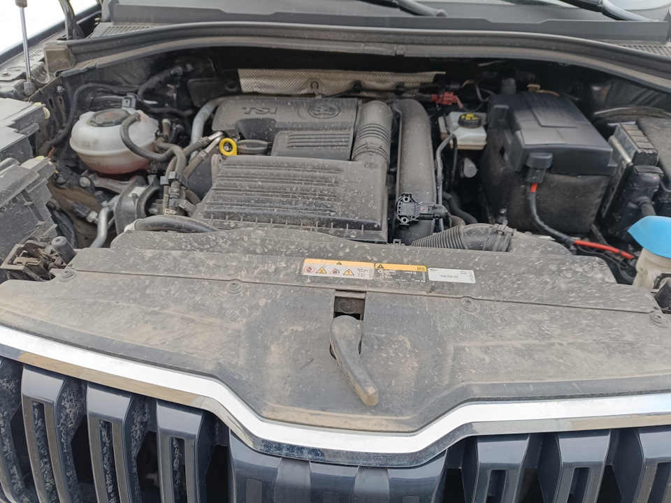 Все очень грязно( — Skoda Kodiaq (1G)