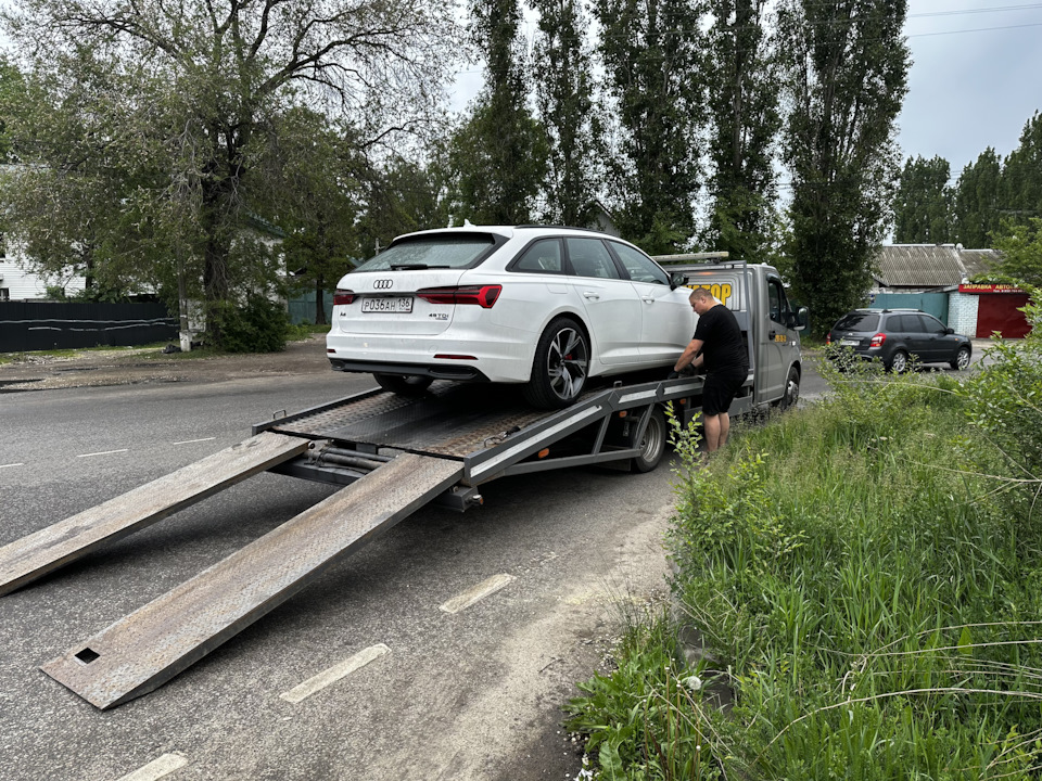 Photo from the logbook Audi A6 Avant (C8)
